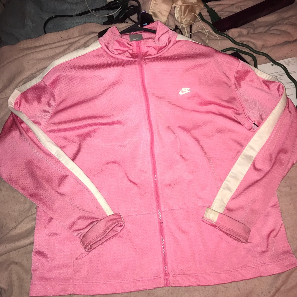 Pink Nike Jacket